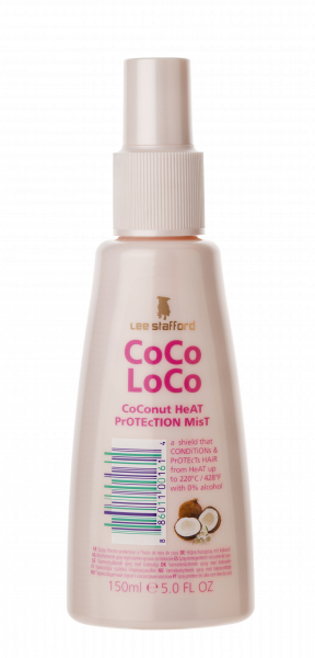 Lee Stafford CoCo LoCo kokosová hmla pre žehlené a fénované vlasy, 150 ml