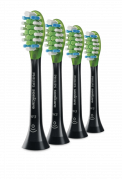 Philips Sonicare W3 Premium White Black HX9064/33, náhradná hlavica, 4 ks
