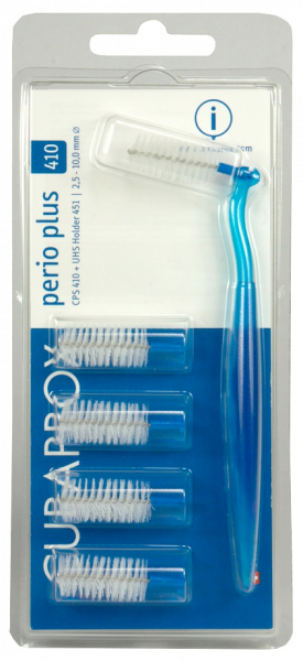 Curaprox CPS 410 perio medzizubné kefky, tmavo modré, 5 ks