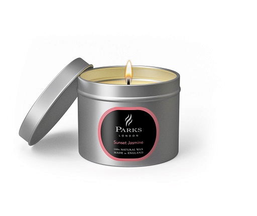 Parks Compact Candles Sunset Jasmine Sviečka s vôňou jazmínu, 190 g
