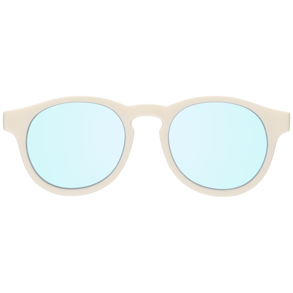 BABIATORS Originals Keyhole Sweet Cream, slnečné zrkadlové okuliare, krémové, 0-2 rokov