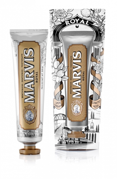 MARVIS ROYAL zubná pasta bez fluoridov, 75 ml