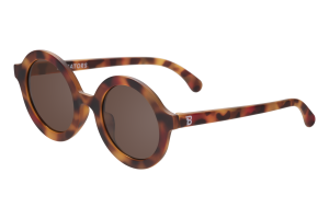 BABIATORS Round Classic Tortoise, slnečné okuliare korytnačina, 3-5 rokov