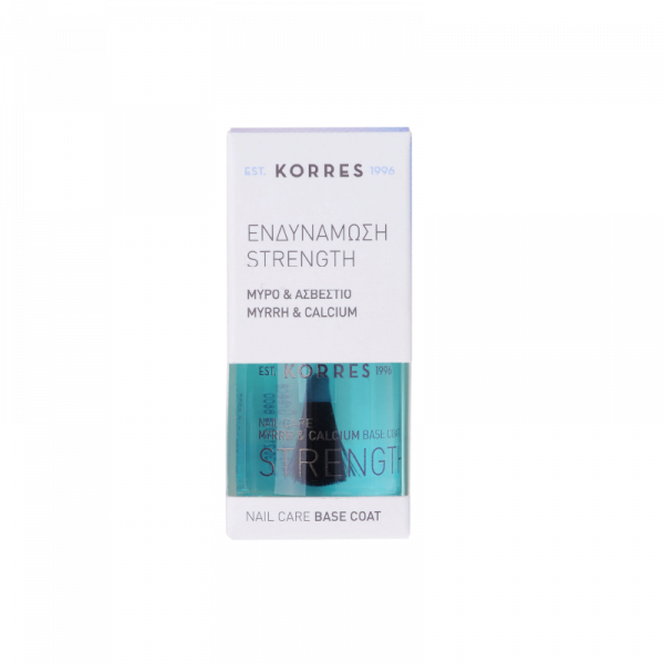 KORRES Nail Therapy - spevňujúci podkladový lak na nechty, 10 ml