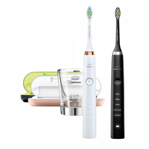 Philips Sonicare DiamondClean Black/RoseGold HX9392/39, sonická kefka (2 tela)