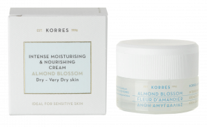 KORRES Almond Blossom hydratačný denný krém pre suchú a veľmi suchú pleť, 40 ml