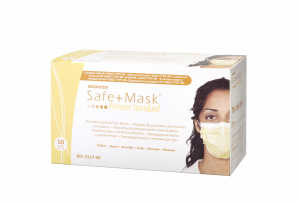 Medicom Safe Mask Premier Standard ústenka svetlo žltá, 50ks