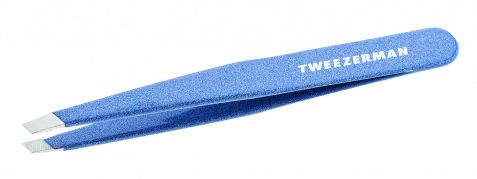 Tweezerman Slant Granite Sky Pinzeta jeansovo modrá