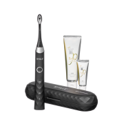 SMILLE Sonic Brush - Prémiová sonická kefka s kónickými vláknami SANGI, čierny