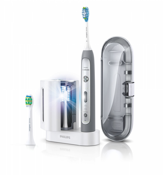 Philips Sonicare FlexCare Platinum, sonická kefka so sanitizérom