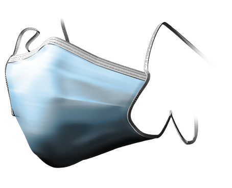 Medicom Safe Mask Premier Standard ústenka, svetlo modrá, 50 ks