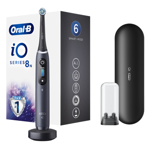 Oral-B iO Series 8N Black Onyx elektrická kefka