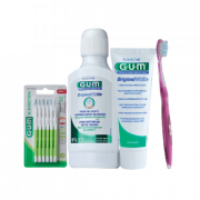 GUM Original White bieliaca sada