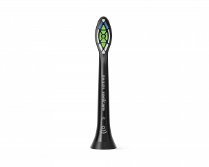 Philips Sonicare W Optimal White Black HX6064/11, náhradná hlavica, 4 ks