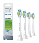 Philips Sonicare Optimal White HX6064/10 Štandardná veľkosť hlavice sonickej kefky, 4 ks