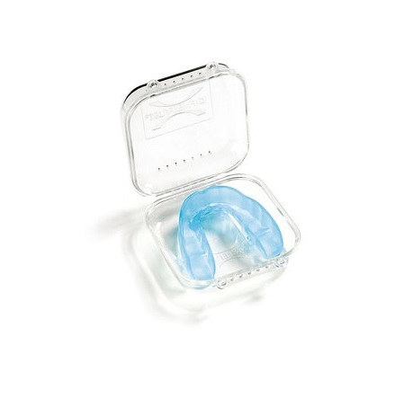 Dr. Brux Bite chránič proti škrípaniu zubov na nočné použitie, modrý