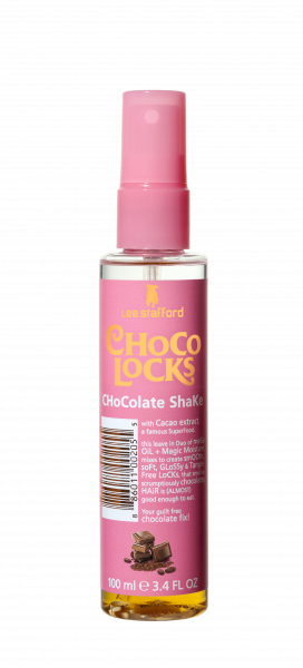 Lee Stafford Choco Locks, Chocolate Shake, olej na vlasy s vôňou čokolády, 100 ml