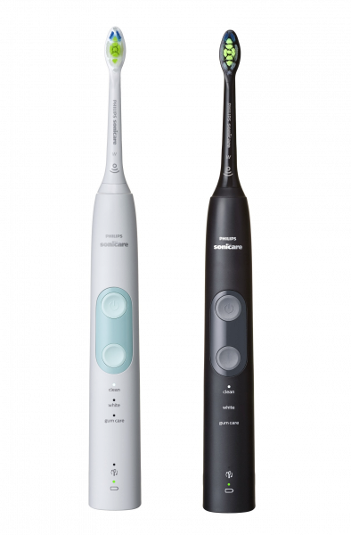 Philips Sonicare ProtectiveClean 5100 Black/White HX6857/35, sonická kefka (2 tela)