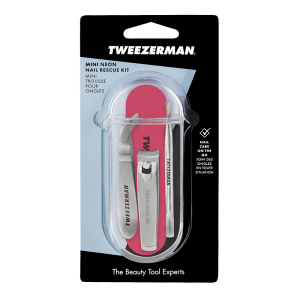Tweezerman Mini Neon Nail Rescue Kit – vrecková súprava prvej pomoci pre nechty