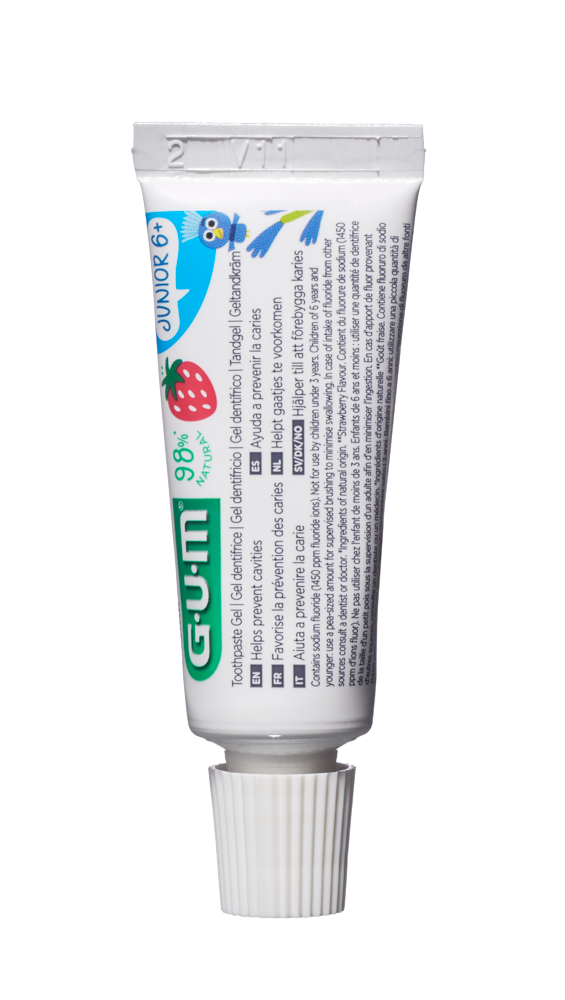 GUM Junior zubná pasta pre deti (6-12 rokov), 12 ml