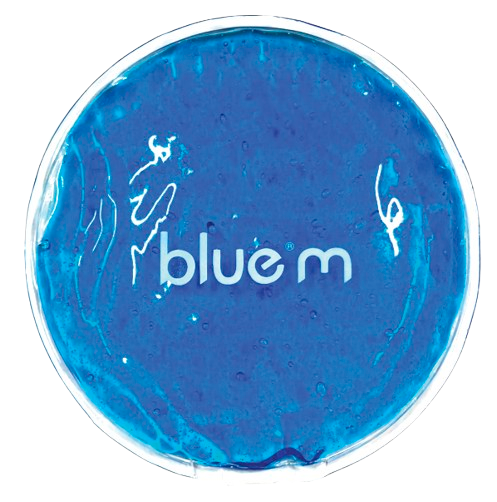 BlueM Gélový vankúšik chladiace aj hrejivé koliesko 10 cm