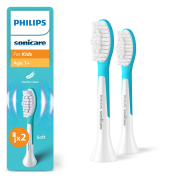 Philips Sonicare For Kids, 2-balenie kefkových nadstavcov, HX6042/90