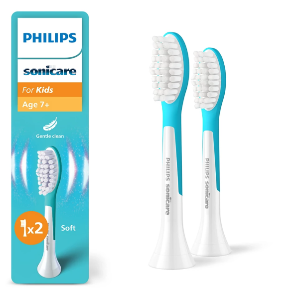 Philips Sonicare For Kids, 2-balenie kefkových nadstavcov, HX6042/90