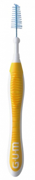 GUM TRAV-LER medzizubná kefka s chlorhexidínom, žltý kónický veľkosť 1,3 mm (ISO 4), 6 ks