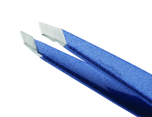 Tweezerman Slant Granite Sky Pinzeta jeansovo modrá