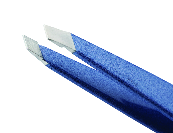 Tweezerman Slant Granite Sky Pinzeta jeansovo modrá
