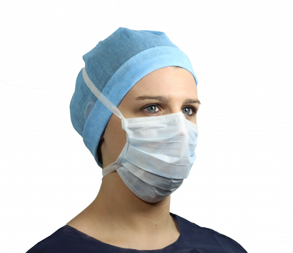 Medicom Safe Mask Premier Standard ústenka, svetlo modrá, 50 ks