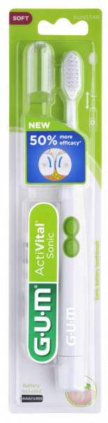 GUM ActiVital Sonic batériová sonická kefka