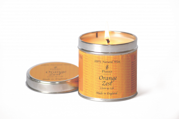 Parks Orange Zest Sviečka s vôňou pomaranča, v plechovke, 225 g