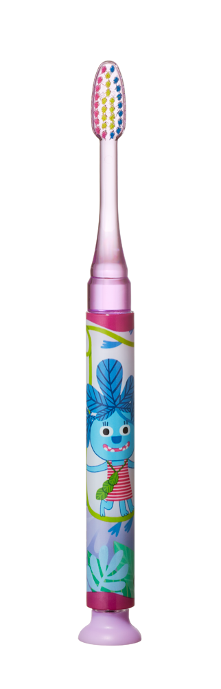 GUM Light-Up Monsters detská zubná kefka so svetielkom (od 7 rokov)