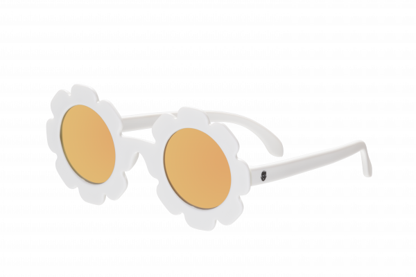BABIATORS The Daisy polarizačné slnečné okuliare, biele, 0-2 rokov