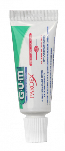 GUM PAROEX zubný gél (CHX 0,12 % + CPC 0,05 %), 12 ml