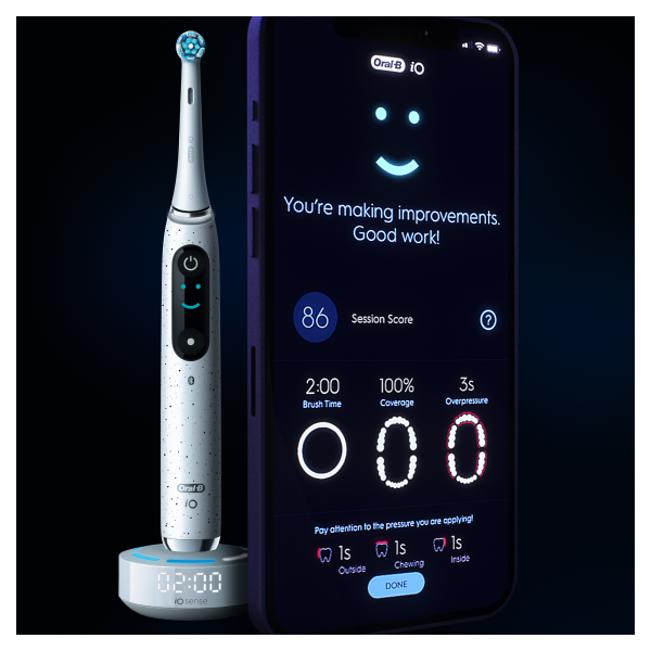 Oral-B iO Series 10 Stardust White elektrická zubná kefka