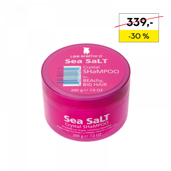 Lee Stafford šampón s kryštálmi morskej soli, 200 ml