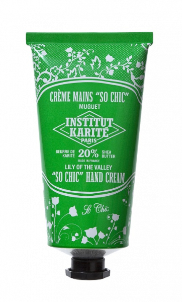 Institut Karité Lily of the Valley Krém na ruky s vôňou konvalinky, 75 ml