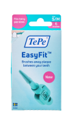 TePe EasyFit S/M, zelené, 6 ks, krabička