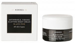 KORRES Black Pine nočný krém s extraktom z borovice čierne, 40 ml 