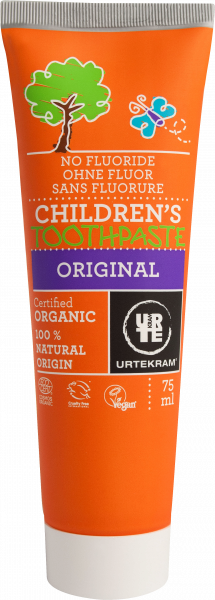 URTEKRAM Original detská zubná pasta, 75 ml