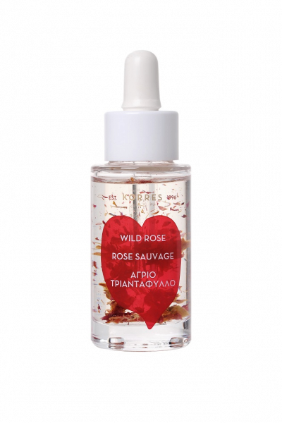 KORRES Wild Rose 5% Vitamin C Brightening Face Oil rozjasňujúci a vyživujúci pleťový olej, 30 ml