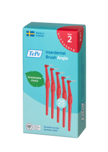TePe Angle medzizubné kefky 0,5 mm, červené, 25 ks