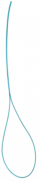 GUM Eez-Thru navlékacie očka, 25 ks