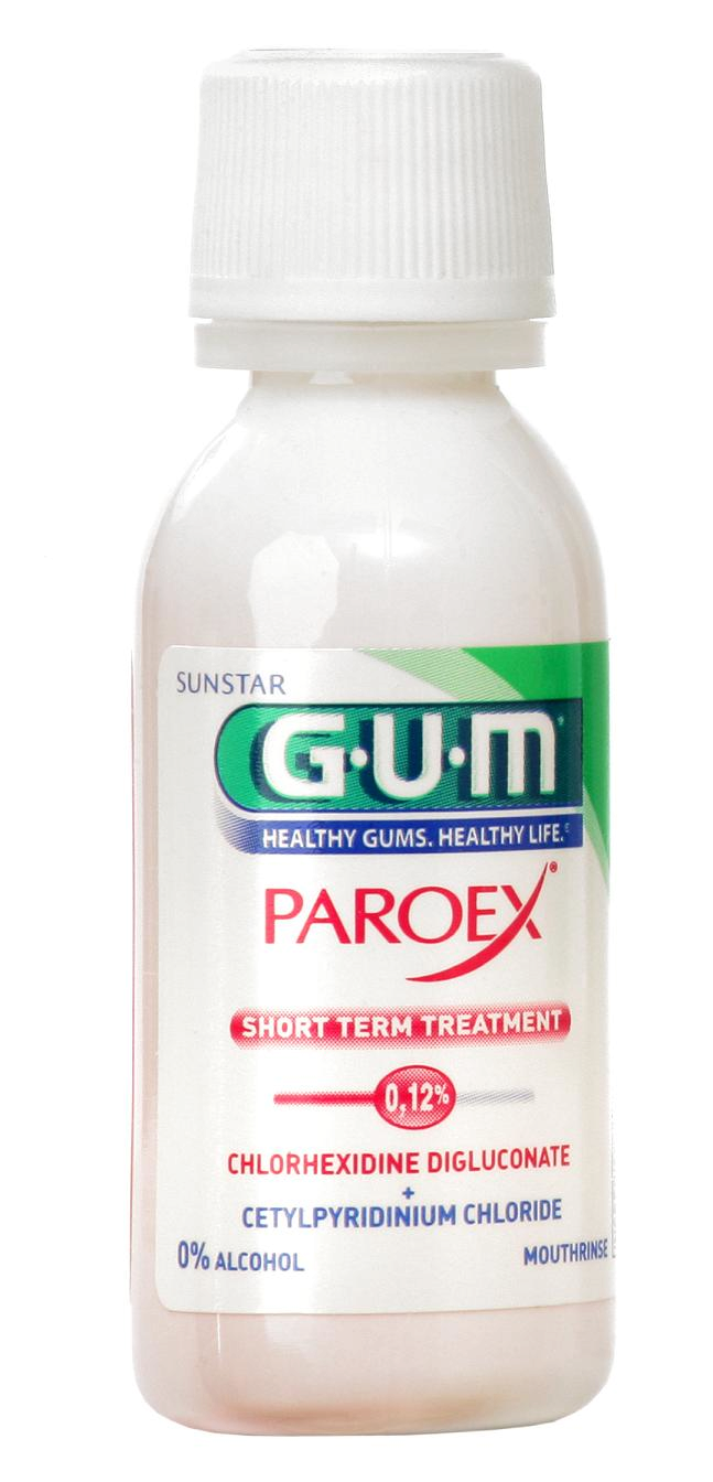GUM PAROEX ústny výplach (CHX 0,12 % + CPC 0,05 %), 30 ml