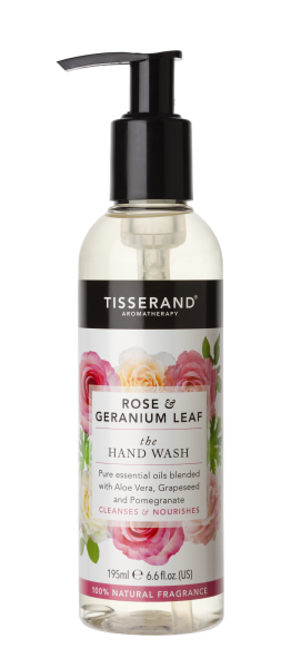 Tisserand mydlo na ruky ruža a pelargónia, 195 ml