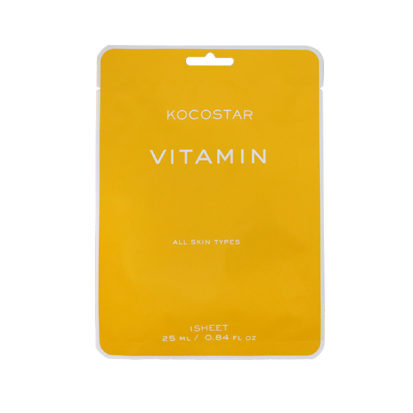 Kocostar Vitamin Sheet Mask Antioxidačná pleťová maska, 1 ks