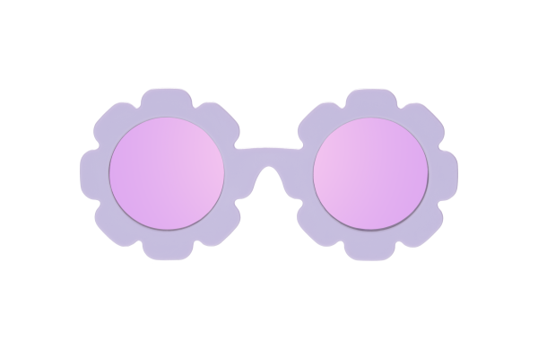 BABIATORS Polarazed Flowers Irresistible Iris, polarizačné slnečné okuliare fialové, 0-2 roky