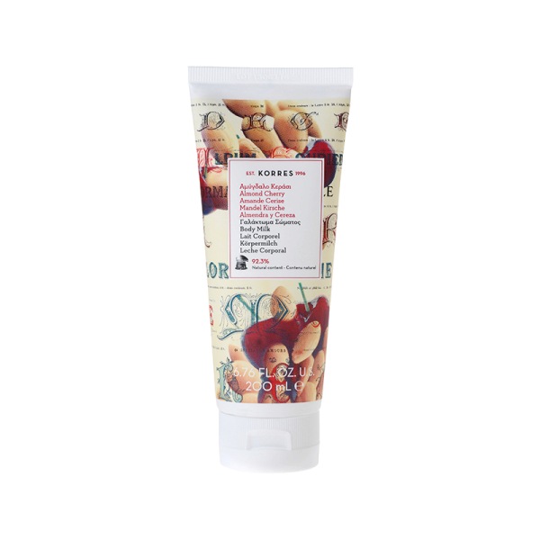 KORRES Body milk Cherry Almond- telové mlieko mandle čerešňa, 200 ml